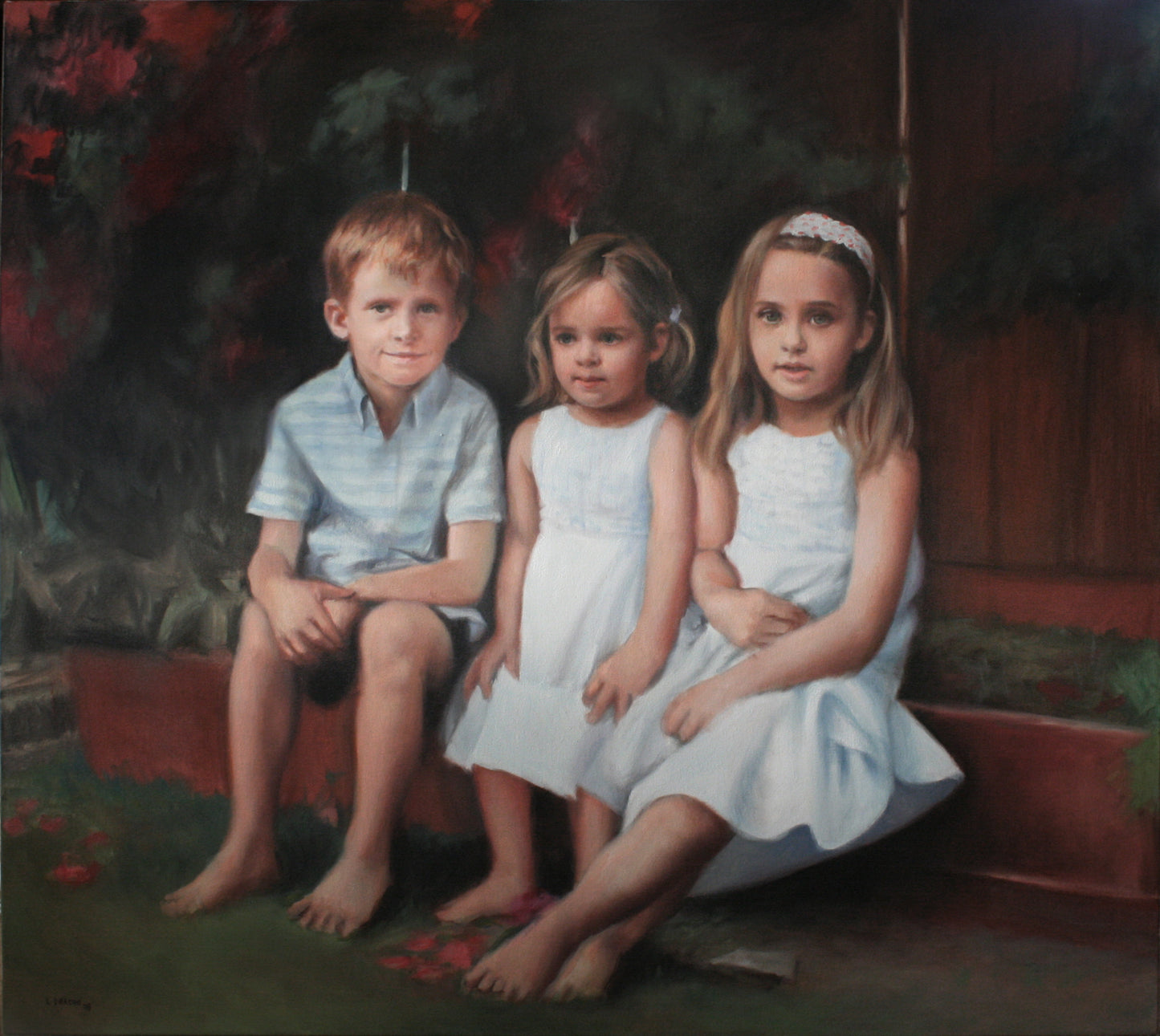 30" x 40" - Oil on Canvas Portrait
