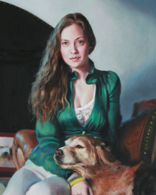 24" x 30" - Oil on Canvas Portrait
